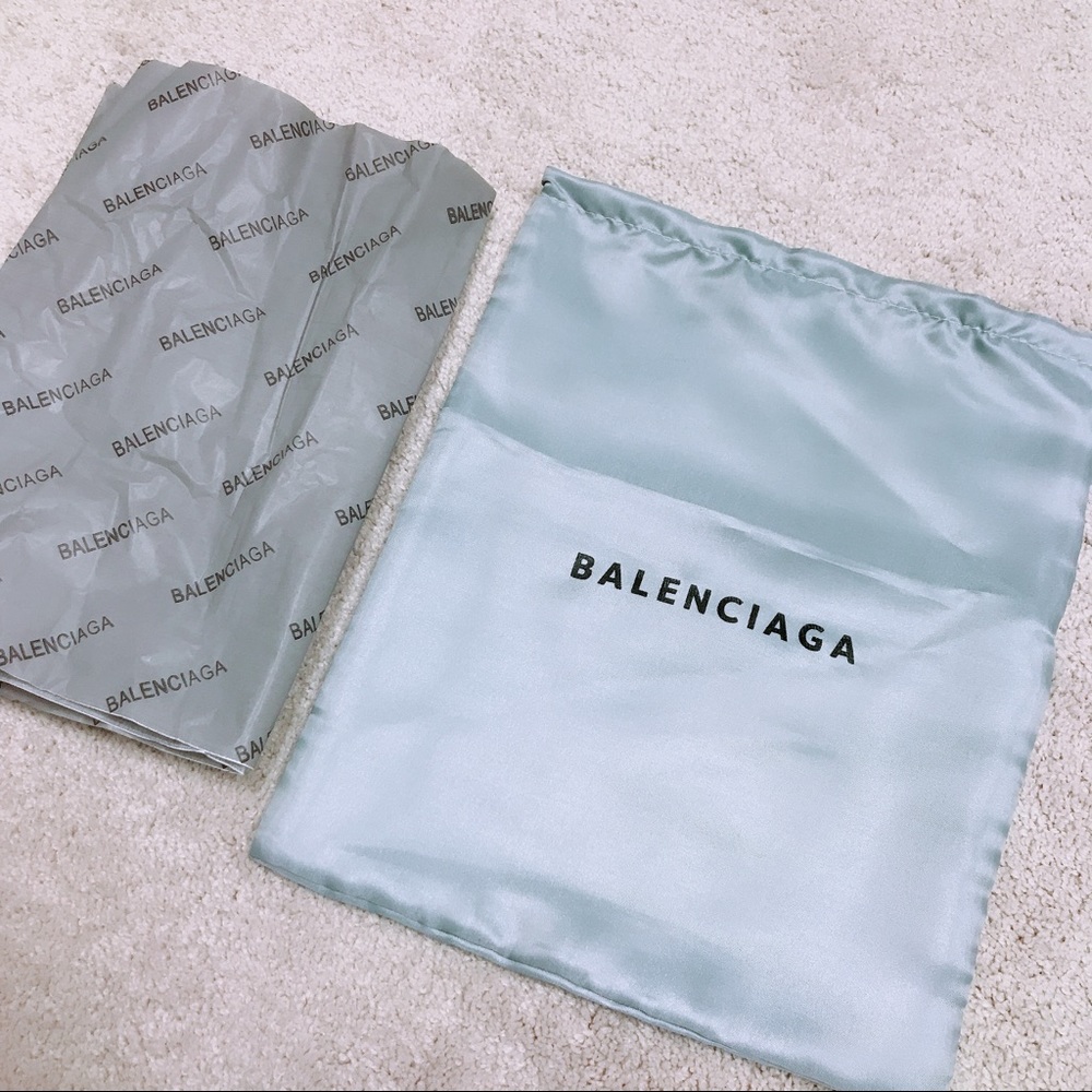 Balenciaga dust bag